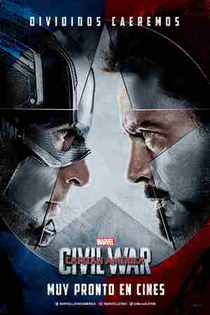 Capitán América 3 Civil War Poster de:2 Capitán América 3 Civil War