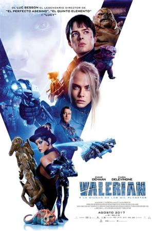 Valerian y la Ciudad Poster de: Valerian y la Ciudad